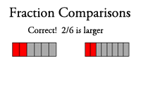 Fraction Comparison Game